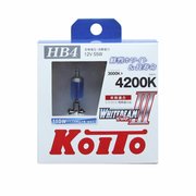  Лампа высокотемпературная Koito Whitebeam 9006 (HB4) 12V 55W (110W) 4200K, 2шт. (7657939) 