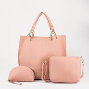  Набор сумок на молнии, цвет розовый (7435522) 
