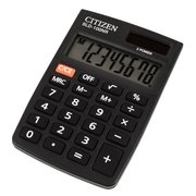  Калькулятор карманный Citizen SLD-100NR черный 