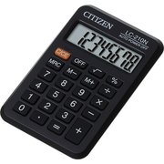 Калькулятор карманный Citizen LC210NR черный 