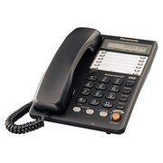  Телефон проводной Panasonic KX-TS2365RUB черный 