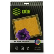  Фотобумага Cactus CS-DA425010G A4/250г/м2/10л/золото для струйной печати 