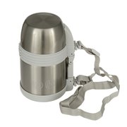  Термос Арктика 205-1000 (205-1000/SIL) 1л. серебристый/белый 