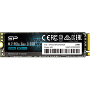  SSD Silicon Power P34A60 SP002TBP34A60M28 2TB, M.2 2280, PCI-E 3x4 R/W - 2200/1600 MB/s 