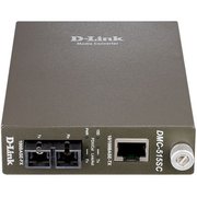 Медиаконвертер D-Link DMC-515SC/D DMC-515SC/D7A 1x10/100Base-TX 1x100Base-FX SC 15km 
