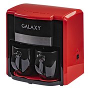  Кофеварка GALAXY GL0708 RED 