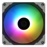  Вентилятор ID-COOLING NO-12015-XT-ARGB 120x120x15мм (40шт./кор, PWM, Low Noise, ARGB, черный, 500-2000об/мин) BOX 