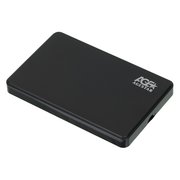  Внешний корпус для HDD AgeStar 3UB2P2 Sata III пластик черный 2.5" 
