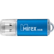  USB-флешка Mirex 8GB Unit, USB 2.0, Синий (13600-FMUAQU08) 