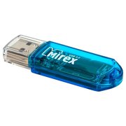  USB-флешка Mirex 13600-FM3BE128 Elf 128GB , USB 3.0, Синий 