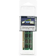  ОЗУ DDR3 4Gb 1600MHz Patriot PSD34G16002S RTL PC3-12800 CL11 SO-DIMM 204-pin 1.5В 