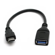  OTG переходник 5BITES Tupe-C (TC304-02OTG) 0.2m чёрный 