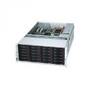  Корпус Supermicro (CSE-847E16-R1K28LPB) 4U, Single SAS-II Expander, Low Prifile, 36 x 3.5" hot-swap HDD bays, 1280W RPSU 
