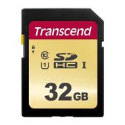  Карта памяти Transcend TS32GSDC500S SDHC 500S, 32GB UHS-I Class U1 