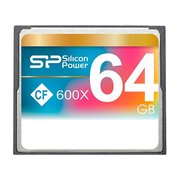  Карта памяти Silicon Power SP064GBCFC600V10 CF 64GB, 600X 