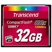  Карта памяти Transcend TS32GCF800 Compact Flash Premium 