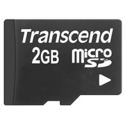  Карта памяти Transcend TS2GUSDC microSD, 2 Гб, без адаптера 