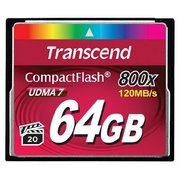  Карта памяти Transcend TS64GCF800 64GB CompactFlash 800X 