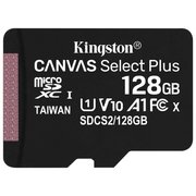  Карта памяти Kingston SDCS2/128GBSP microSDXC Canvas Select Plus без адаптера 