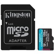  Карта памяти Kingston SDCG3/128GB microSDXC Canvas Go Plus с адаптером 