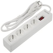  Сетевой удлинитель Hama H-121939 1.5м (4 розетки) белый (коробка) 