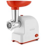  Мясорубка Kitfort КТ-2113-3 белый/красный 