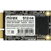  SSD Mirex N5M (13640-512GBmSAT) 512GB mSATA III R/W - 520/420 MB/s TLC 