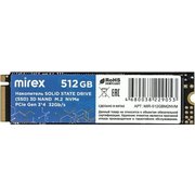  SSD Mirex (13640-512GBM2NVM) 512GB M.2 2280, PCI-E 3x4, R/W - 2000/1300 MB/s TLC 