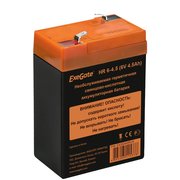  Аккумуляторная батарея ExeGate HR 6-4.5 (6V 4.5Ah, клеммы F1) 282949 