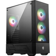  Корпус MSI Mag Forge 112R (949679) 2xUSB 3.0, 4x120mm ARGB Fan, ARGB Control Board, Tempered Glass Window, Brown Box 