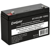  Аккумуляторная батарея ExeGate DT 612 (6V 12Ah, клеммы F1) 234537 