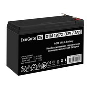  Аккумуляторная батарея ExeGate DTM 12072 (12V 7,2Ah, клеммы F1) 285952 