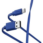  Дата-кабель Hama 00187229 USB Type-C USB A1м синий 