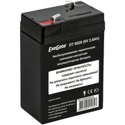  Аккумуляторная батарея ExeGate DT 6028 (6V 2.8Ah, клеммы F1) 282946 