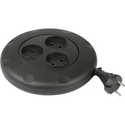  Удлинитель Smartbuy SBE-10-3-03-W круглый черный 