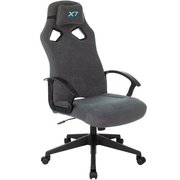  Кресло игровое A4Tech X7 GG-1300 серый крестов. пластик 