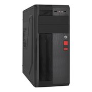  Корпус ExeGate UN-605B Black (EX283225RUS) ATX, UN500, 120mm, 2xUSB, Audio, замок блокировки кнопки питания 