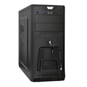  Корпус ExeGate CP-603UB Black (EX283217RUS) ATX, CP450W, 80mm, 2xUSB+2xUSB3.0, Audio, замок блокировки кнопки питания 