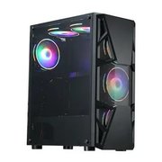  Корпус Formula CL-3303B RGB черный без БП ATX 6x120mm 2xUSB2.0 1xUSB3.0 audio bott PSU 