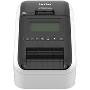  Термопринтер стационарный Brother QL820-NWB серебристый 