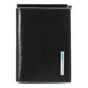  Портмоне Piquadro Blue Square PU3890B2/N черный натур.кожа 