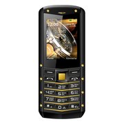  Мобильный телефон teXet TM-520R черный-желтый 