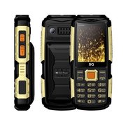  Мобильный телефон BQ 2430 Tank Power black+gold 
