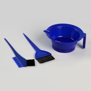  Набор для окрашивания волос, 3 предмета, цвет синий (3106396) 