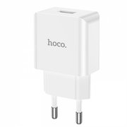  СЗУ HOCO C106A Leisure single port charger+Lightning (EU), (белый) 