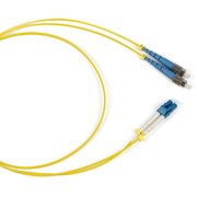  Патч-корд Hyperline FC-D2-9-LC/UR-LC/UR-H-15M-LSZH-YL SM 9/125 (OS2), LC/UPC-LC/UPC, 2.0 мм, duplex, LSZH, 15 м 