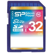  Карта памяти Silicon Power SP032GBSDHAU1V10 SD 32GB Elite SDHC Class 10 UHS-I 