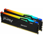  ОЗУ Kingston FURY Beast RGB EXPO Gaming Memory (KF560C36BBEAK2-16) DDR5 6000 16GB DIMM Non-ECC, CL36 , 1.35V, (Kit of 2) 1RX16 36-38-38 