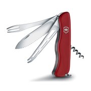 Нож перочинный Victorinox Cheese Master (0.8313.W) 111мм 8функций красный 