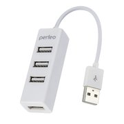  USB-HUB Perfeo 4 Port, (PF-HYD-6010H White) белый 